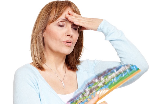 goracy napad na menopauzie